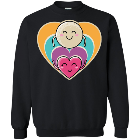 Sweatshirts Black / S Love to the Moon and Back Crewneck Sweatshirt