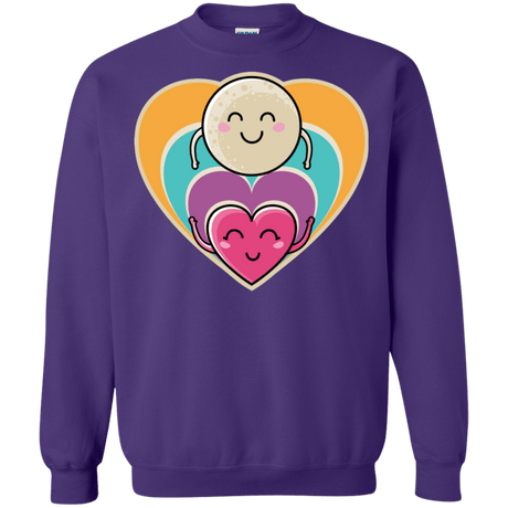 Sweatshirts Purple / S Love to the Moon and Back Crewneck Sweatshirt