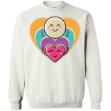 Sweatshirts White / S Love to the Moon and Back Crewneck Sweatshirt