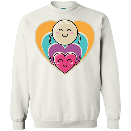 Sweatshirts White / S Love to the Moon and Back Crewneck Sweatshirt