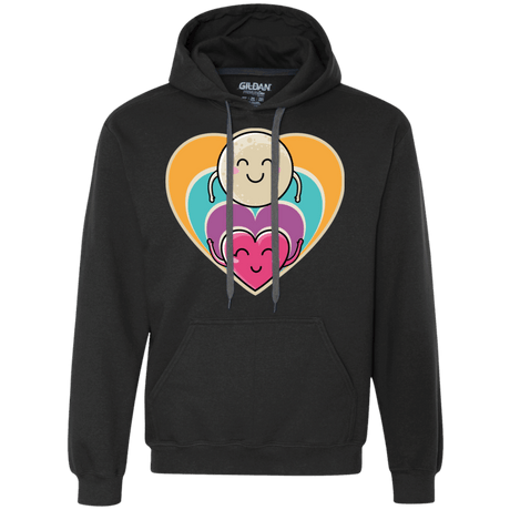 Sweatshirts Black / S Love to the Moon and Back Premium Fleece Hoodie