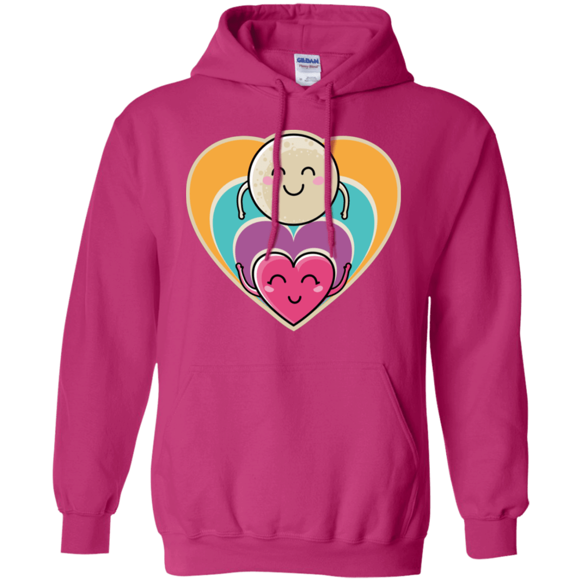 Sweatshirts Heliconia / S Love to the Moon and Back Pullover Hoodie