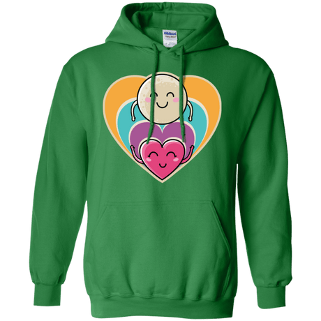 Sweatshirts Irish Green / S Love to the Moon and Back Pullover Hoodie