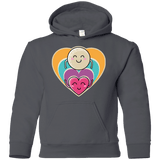 Sweatshirts Charcoal / YS Love to the Moon and Back Youth Hoodie