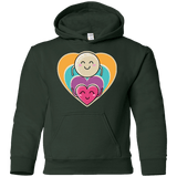 Sweatshirts Forest Green / YS Love to the Moon and Back Youth Hoodie