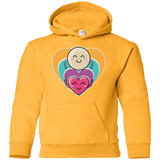 Sweatshirts Gold / YS Love to the Moon and Back Youth Hoodie