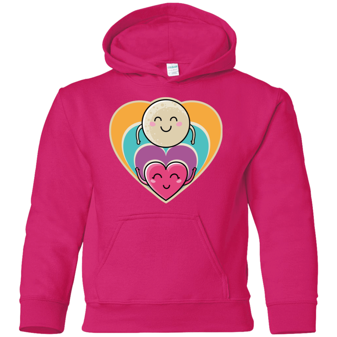 Sweatshirts Heliconia / YS Love to the Moon and Back Youth Hoodie