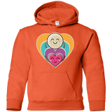 Sweatshirts Orange / YS Love to the Moon and Back Youth Hoodie