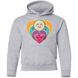 Sweatshirts Sport Grey / YS Love to the Moon and Back Youth Hoodie