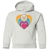 Sweatshirts White / YS Love to the Moon and Back Youth Hoodie