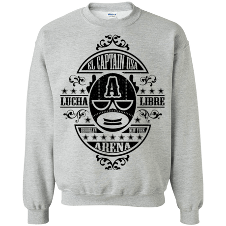 Sweatshirts Sport Grey / Small Lucha Captain Crewneck Sweatshirt