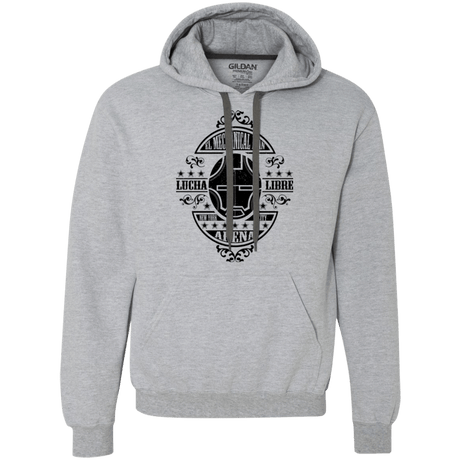Sweatshirts Sport Grey / Small Lucha Mechanical Man Premium Fleece Hoodie