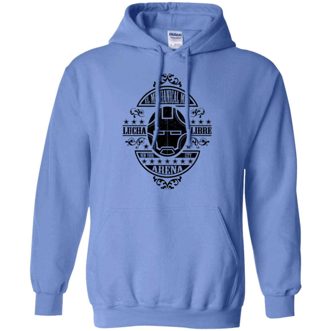 Sweatshirts Carolina Blue / Small Lucha Mechanical Man Pullover Hoodie