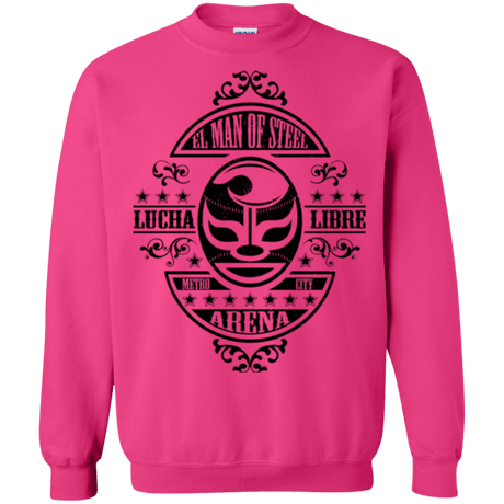 Sweatshirts Heliconia / Small luchamanofsteel Crewneck Sweatshirt