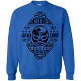 Sweatshirts Royal / Small luchamanofsteel Crewneck Sweatshirt