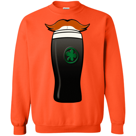 Sweatshirts Orange / Small Luck of The Irish Crewneck Sweatshirt