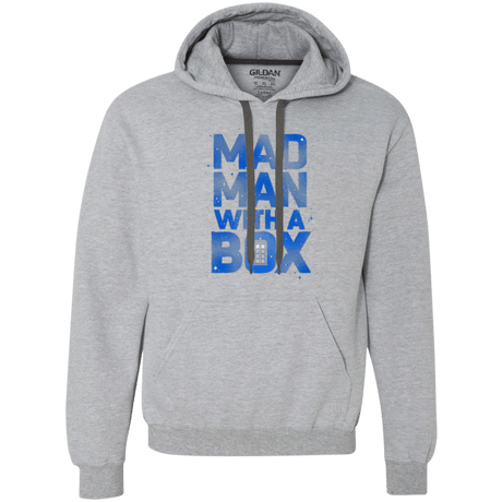 Sweatshirts Sport Grey / Small Mad Man Box Premium Fleece Hoodie