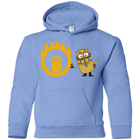 Sweatshirts Carolina Blue / YS Mad Minion Youth Hoodie