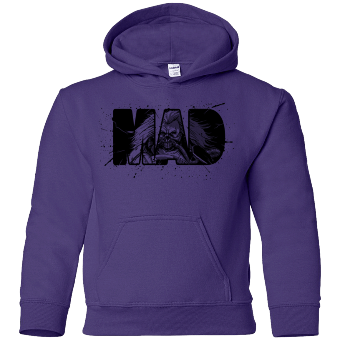 Sweatshirts Purple / YS MAD Youth Hoodie