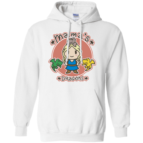 Sweatshirts White / Small Mamas Dragons Pullover Hoodie