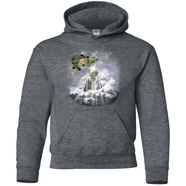Sweatshirts Dark Heather / YS Man of Tomorrow Youth Hoodie