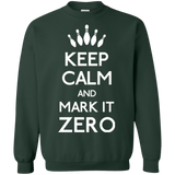 Sweatshirts Forest Green / Small Mark it Zero Crewneck Sweatshirt