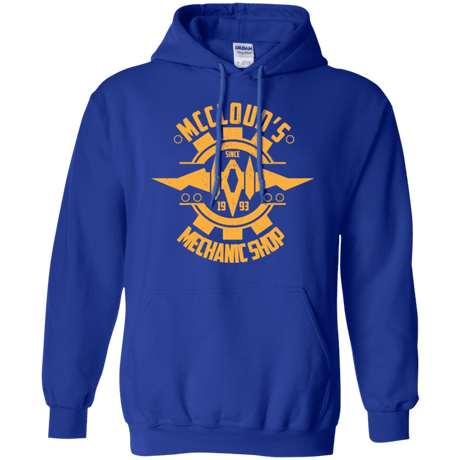 Sweatshirts Royal / Small McCloud Mechanic Shop Pullover Hoodie