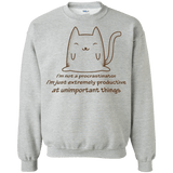 Sweatshirts Sport Grey / Small ME cat Crewneck Sweatshirt