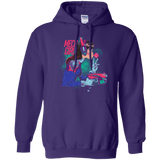 Sweatshirts Purple / Small Mech Girl Pullover Hoodie