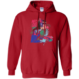 Sweatshirts Red / Small Mech Girl Pullover Hoodie