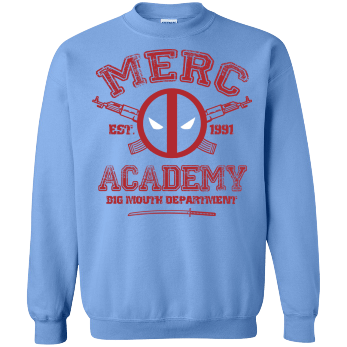 Sweatshirts Carolina Blue / Small Merc Academy Crewneck Sweatshirt
