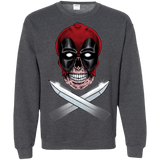 Sweatshirts Dark Heather / Small Merc Pirate Crewneck Sweatshirt