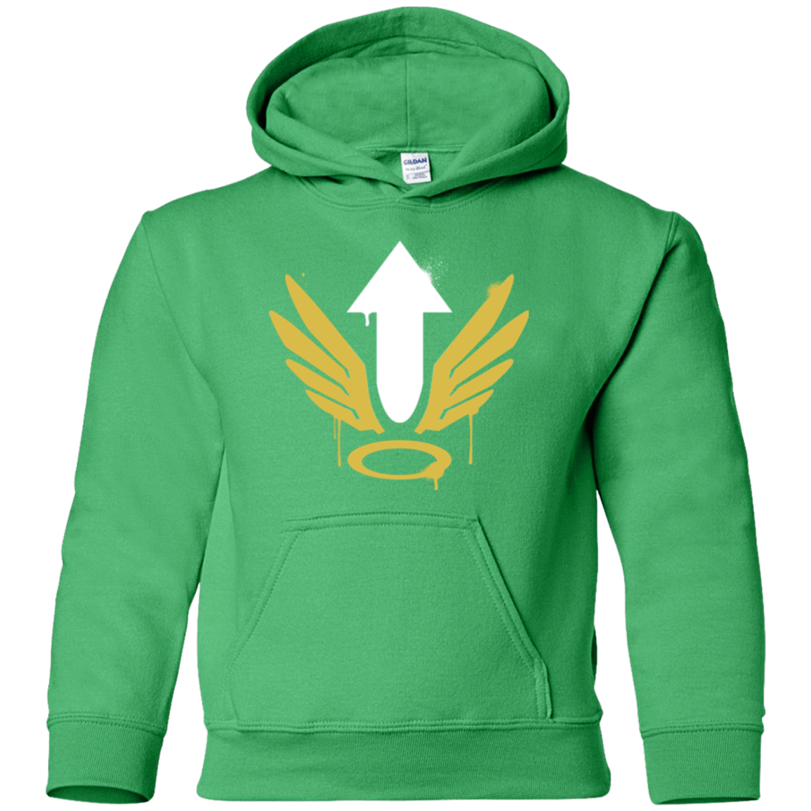 Sweatshirts Irish Green / YS Mercy Arrow Youth Hoodie