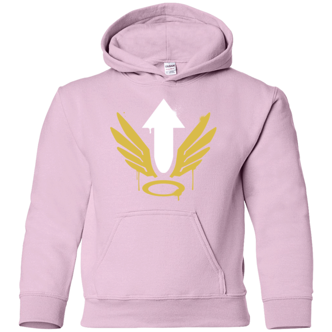 Sweatshirts Light Pink / YS Mercy Arrow Youth Hoodie