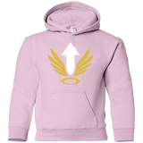 Sweatshirts Light Pink / YS Mercy Arrow Youth Hoodie