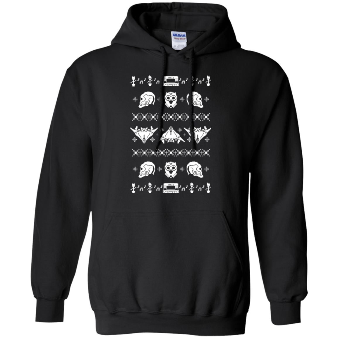 Sweatshirts Black / Small Merry Christmas A-Holes 2 Pullover Hoodie