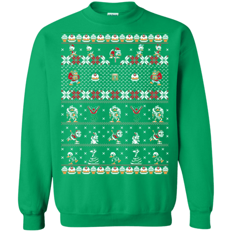 Sweatshirts Irish Green / Small Merry Christmas Uncle Scrooge Crewneck Sweatshirt