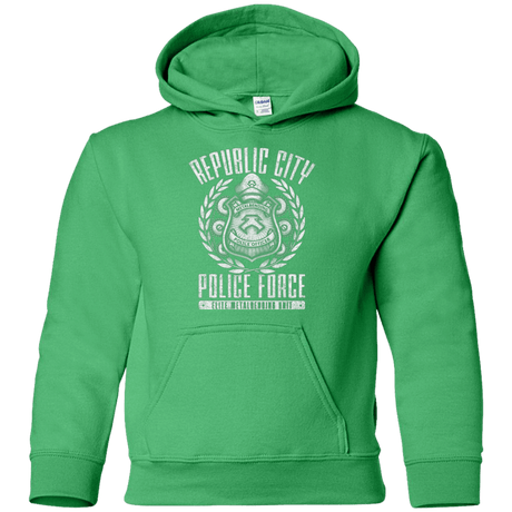 Sweatshirts Irish Green / YS Metal is Enduring Youth Hoodie