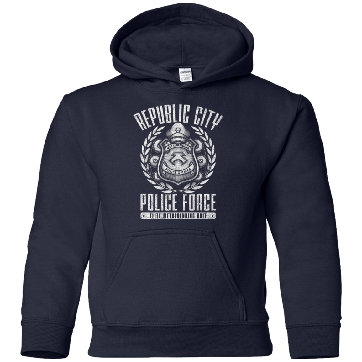 Sweatshirts Navy / YS Metal is Enduring Youth Hoodie