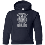 Sweatshirts Navy / YS Metal is Enduring Youth Hoodie