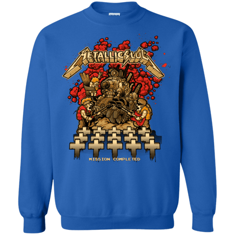 Sweatshirts Royal / Small METALLIC SLUG Crewneck Sweatshirt