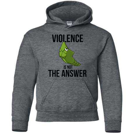 Sweatshirts Dark Heather / YS Metapeace Youth Hoodie