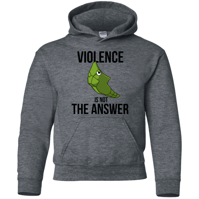 Sweatshirts Dark Heather / YS Metapeace Youth Hoodie