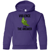 Sweatshirts Purple / YS Metapeace Youth Hoodie