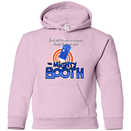 Sweatshirts Light Pink / YS Mighty Booth Youth Hoodie