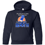Sweatshirts Navy / YS Mighty Booth Youth Hoodie