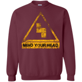 Sweatshirts Maroon / Small MIND YOUR HEAD Crewneck Sweatshirt