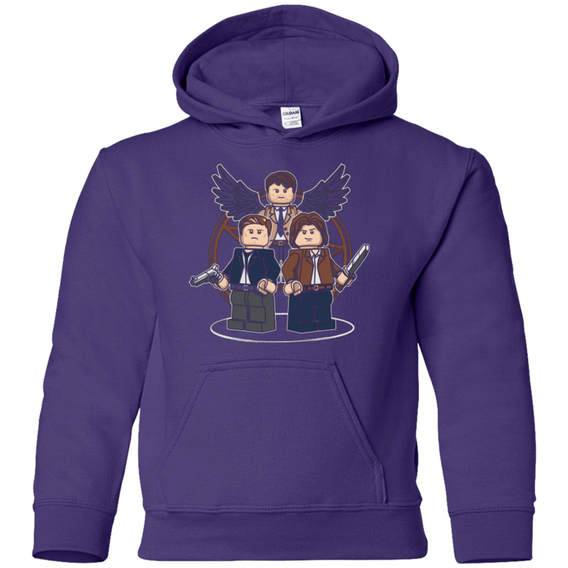 Sweatshirts Purple / YS Mini Hunters Youth Hoodie