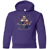 Sweatshirts Purple / YS Mini Hunters Youth Hoodie