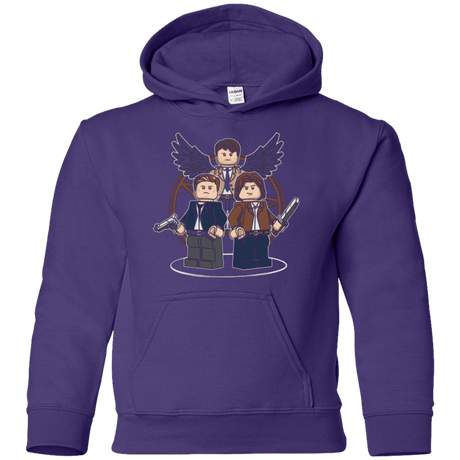 Sweatshirts Purple / YS Mini Hunters Youth Hoodie
